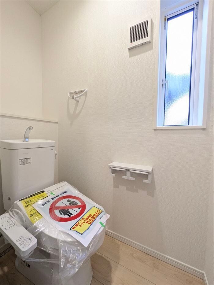 【同社施工例】
浴室乾燥機付きで、夜にお洗濯する方でもスッキリ乾かせます