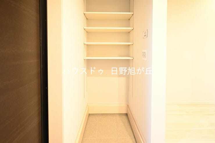 玄関にあるシューズインクローゼット!