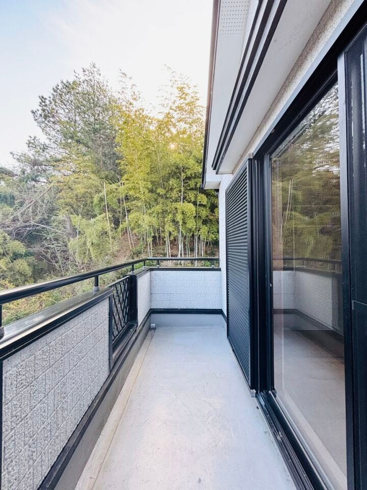 南向きバルコニーのため日当たり良好!