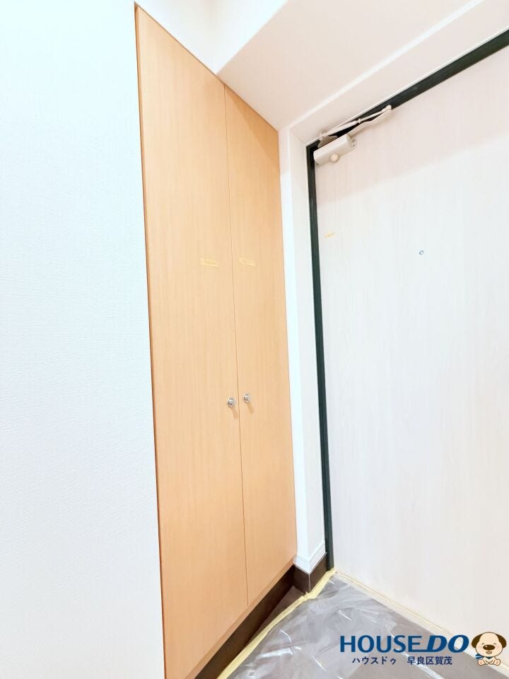 靴がお好きな方にも嬉しい収納力ある
シューズクローゼット