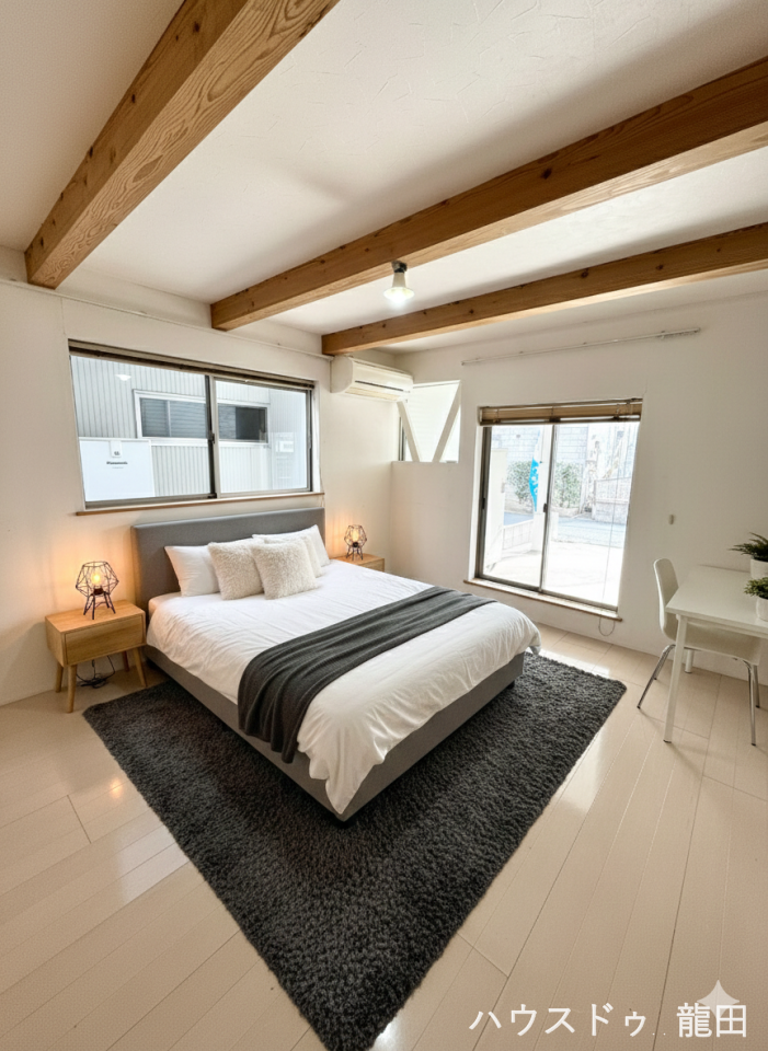 ■□■洋室■□■
お好きな家具で、自分だけの空間を。
※家具を入れたイメージ写真です