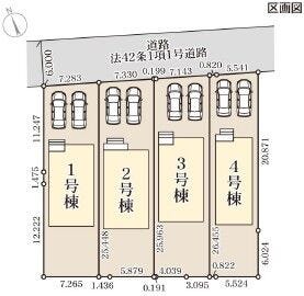 【全体区画図】
こちらは4号棟になります。