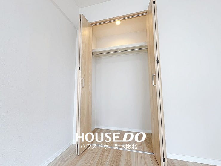 ■全居室収納付き!
■お部屋がスッキリ片付くだけでなく、新しく収納棚を買い足す必要がないので、初期費用が抑えられそうですね!