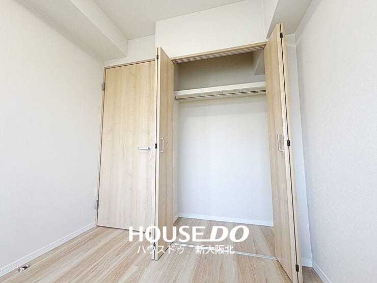 ■全居室収納付き!
■造り付けの収納は地震の揺れで倒れる心配がないので、防災面でも安心です!