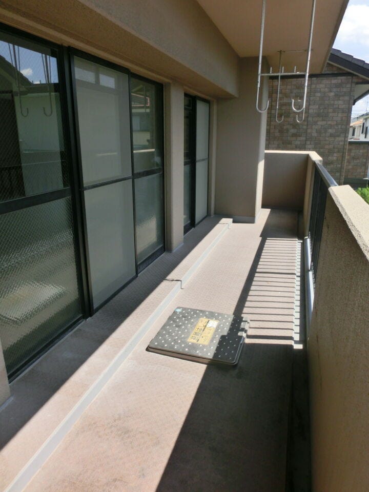 【バルコニー 】3面バルコニー