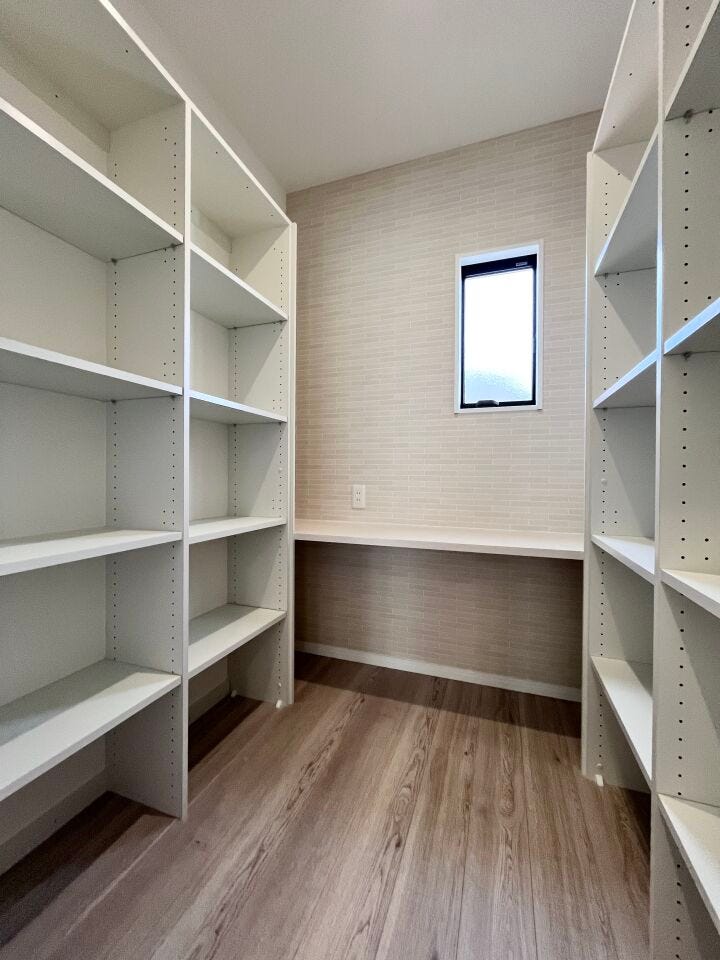 ■暮らしを整える魔法の場所■必要なものを必要な場所に。家全体で考えられた収納計画が、ゆとりある生活を実現します。