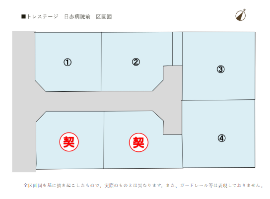 ■2号棟、車3台駐車可能■