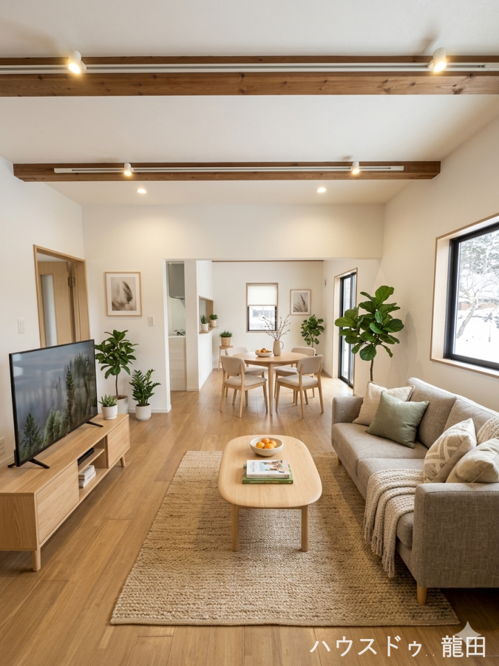 【リビング】
■□■リビング■□■
LDK16.6帖
※家具を入れたイメージ写真です