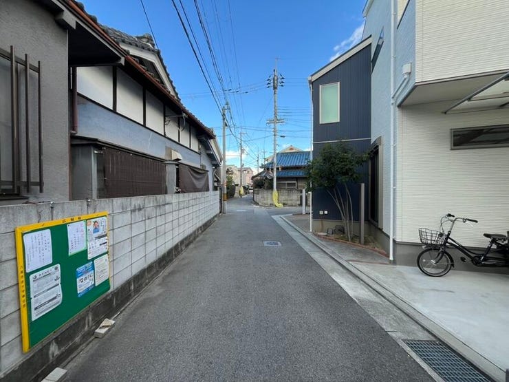 車通りも少なく、お子様とのお散歩も安心してできる閑静な住宅地です