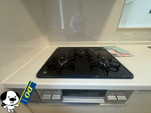 3つ口コンロで、お料理がはかどりますね。