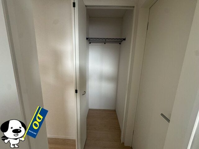 生活を快適にする、機能的なクローゼットです!