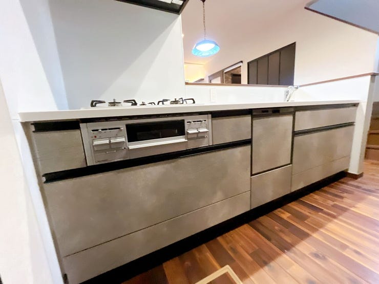 3口コンロなので同時に調理ができ、お料理もはかどります。