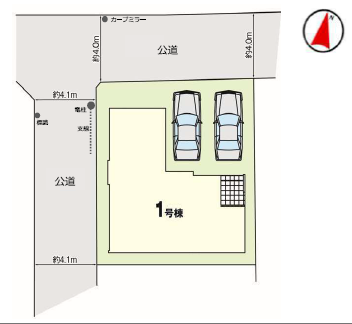 ■1号棟・車2台駐車可能■