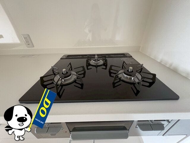 3口コンロで時短調理!