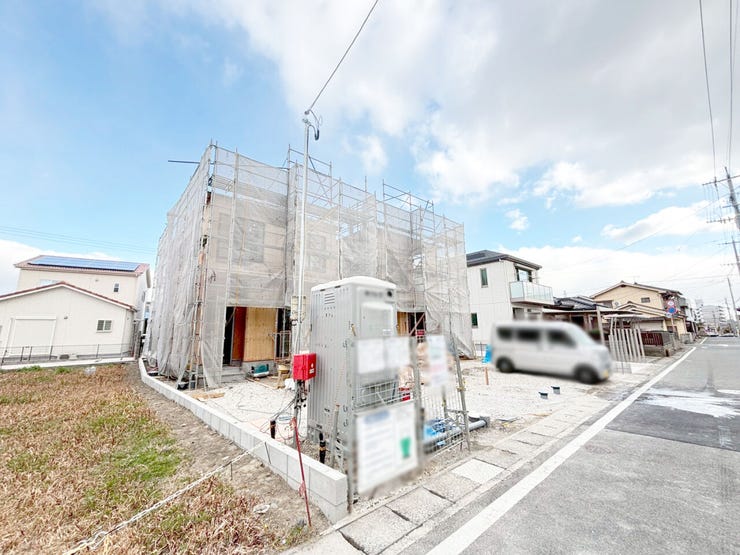 ◆京都郡苅田町京町新築戸建て◆オール電化◆システムキッチン◆複層ガラス◆床下収納◆浴室乾燥機