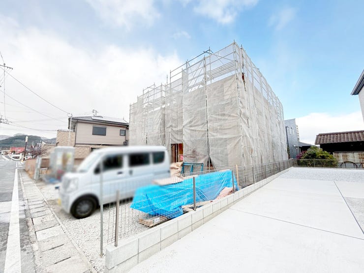 ◆京都郡苅田町京町新築戸建て◆オール電化◆システムキッチン◆複層ガラス◆床下収納◆浴室乾燥機