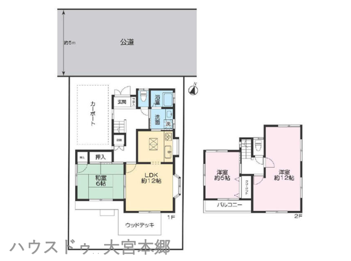 detached 埼玉県上尾市大字瓦葺