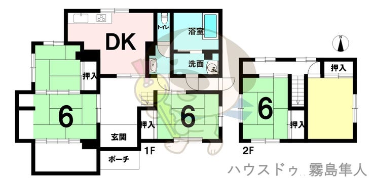 【間取り】
現況を優先します