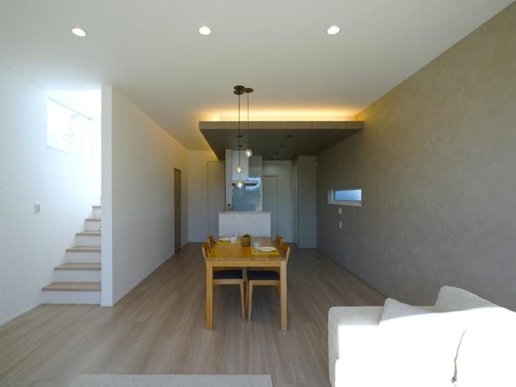 リビング階段につき家族とのコミュニケーションが取りやすいです!帰宅後も確認ができるので安心ですね♪