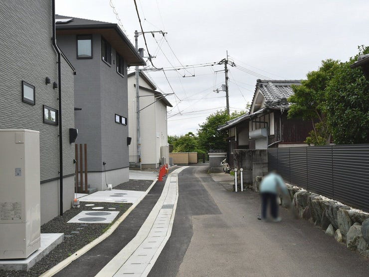 北側道路