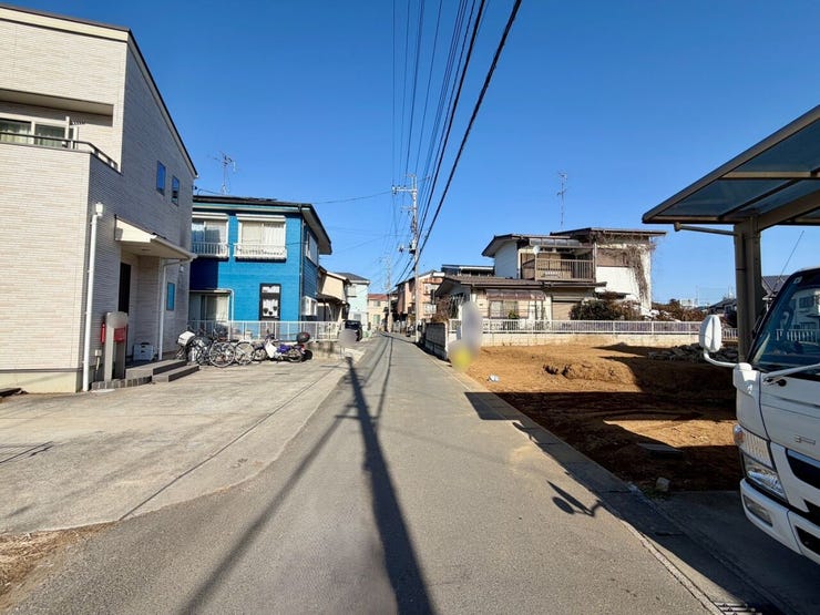 周辺は閑静な住宅街♪