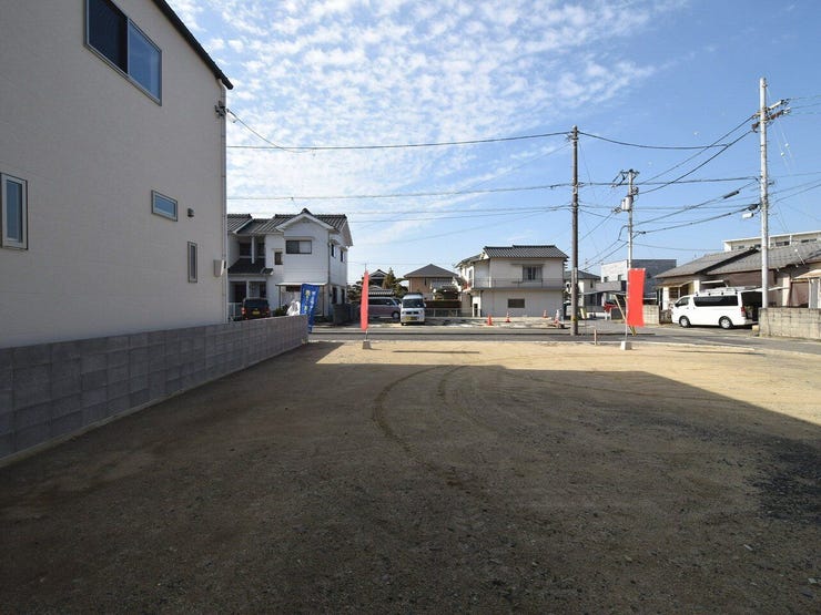 敷地内を東側より撮影 2026.01.18