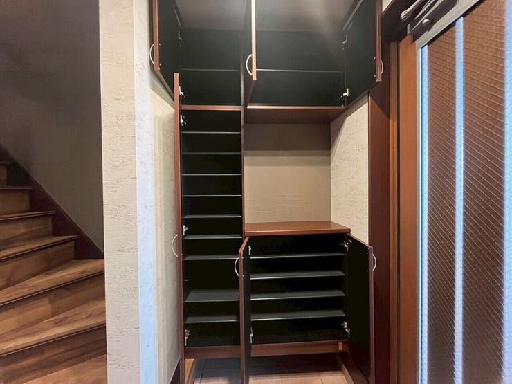 大容量のシューズボックス♪
靴が増えても安心♪