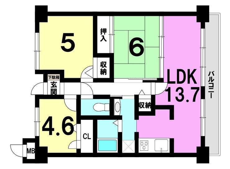 西陵５丁目 サーパス西陵櫻館