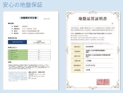 【point6】~国が定めた品質基準をクリアした安心安全を提供~「設計」「建設」性能評価書をダブルで取得