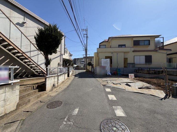 周辺は閑静な住宅街!