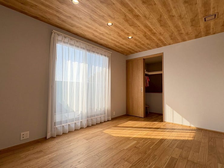 心が落ち着く、静かなプライベート空間を確保しました。