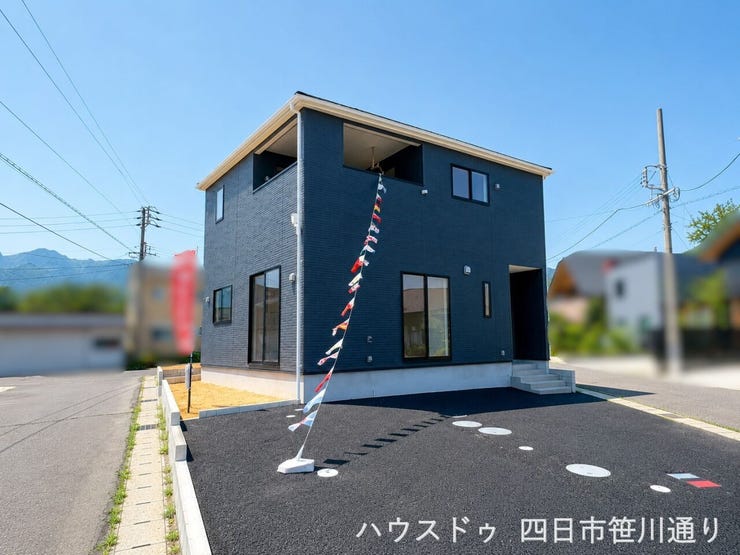 インナーバルコニーを採用した、機能性とデザイン性を兼ね備えた住まい♪
