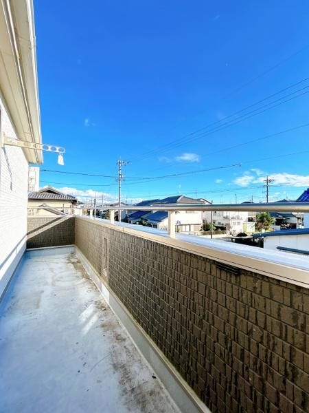 バルコニーでぽかぽかお洗濯(^^♪