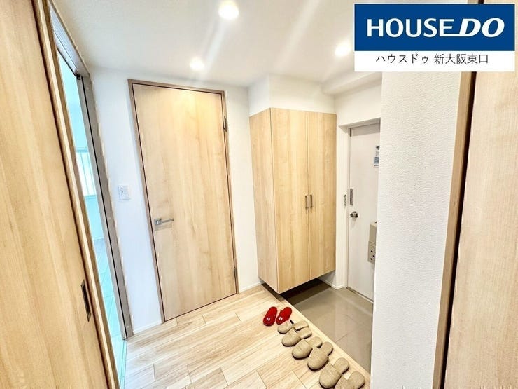 大きなシューズインクローク付き
沢山収納できます♪