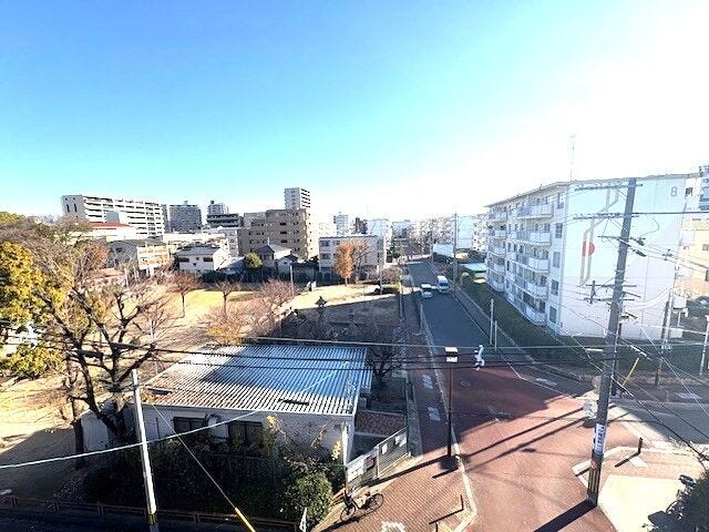 前にさえぎるものがなく眺望良好♪