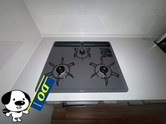 3口コンロで時短調理!