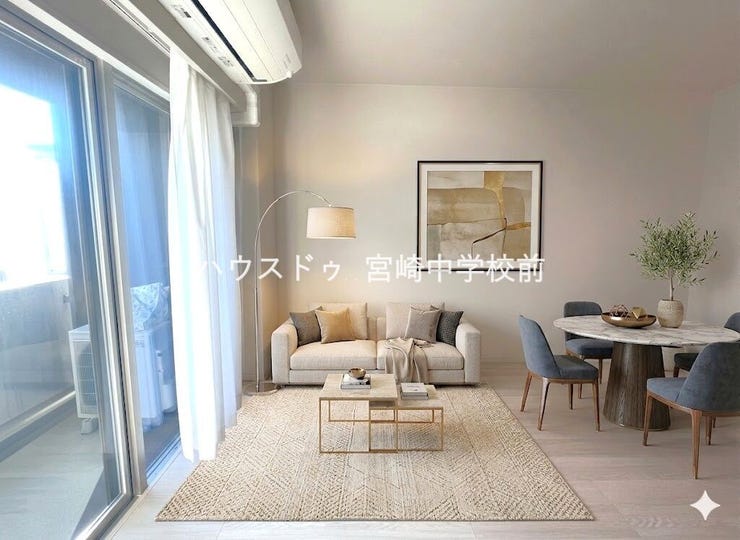 家具はCGです。