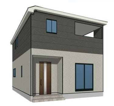 【外観】
【佐賀市光第8 2号棟】
完成予想図