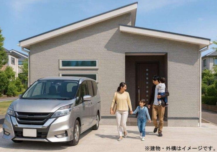 【外観パース】
パースはイメージ図です。実際の仕上がりとは異なる場合があります。