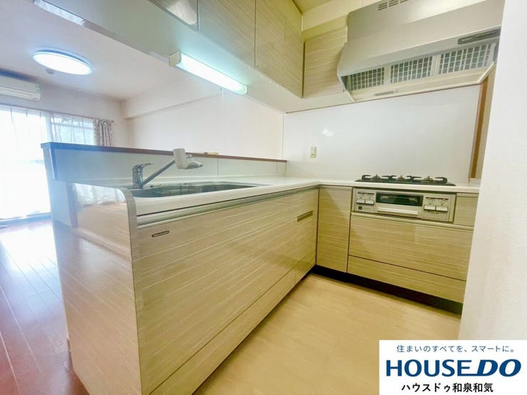 魚もお肉もお手軽に!便利なグリル付きキッチン