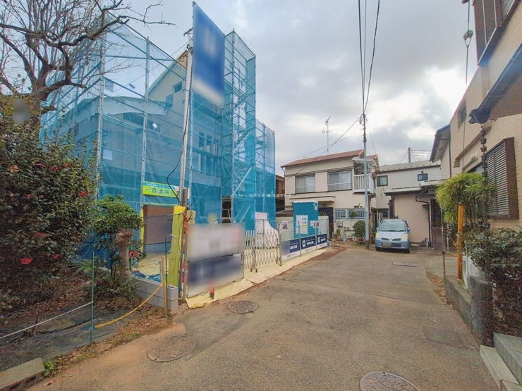 ◎前面道路(1/19撮影)