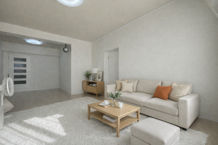 ※画像はイメージです。
実際の写真に家具や調度品をCG合成したものです。
(家具等は販売に含まれておりません)