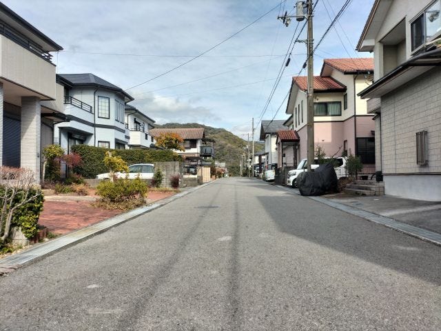 北西道路 西から東方向