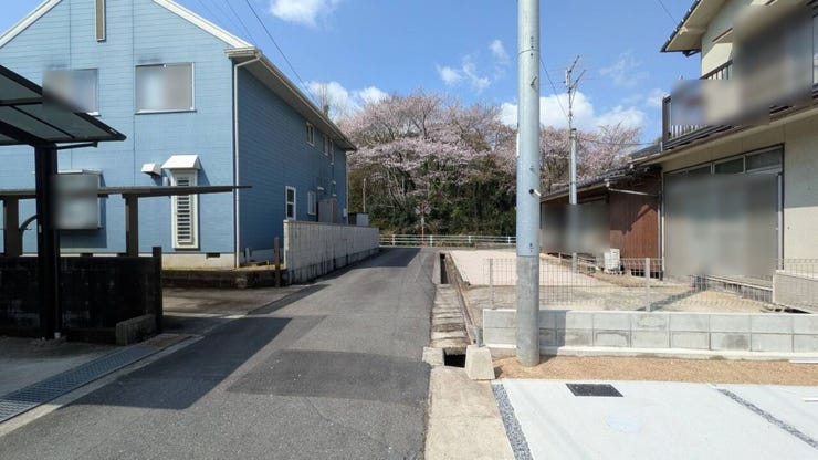 ◇春には、庭先やバルコニーから桜が見られるのも嬉しいポイントです