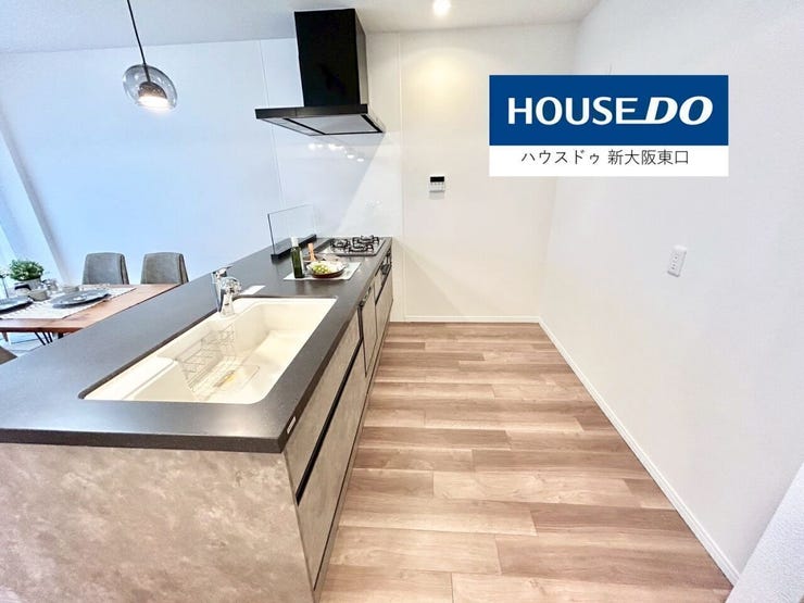 広いキッチンスペースです。