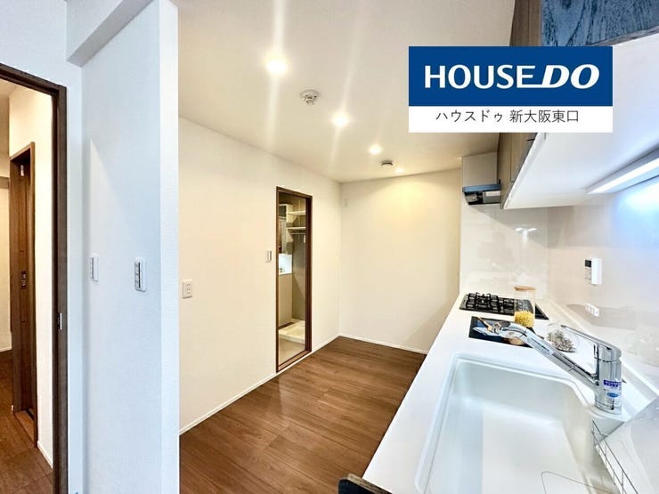 キッチンスペースがたいへん広く、家族で並んでお料理を楽しむことも