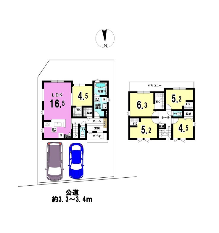 【間取り】
【間取図面】お客様に合った間取りやお家のご提案を致します♪家族でゆったりくつろげる広々としたLDK。プライバシーを保てるそれぞれの居室空間。家事導線に長けた水回り。実際に見ることでより体感できます♪