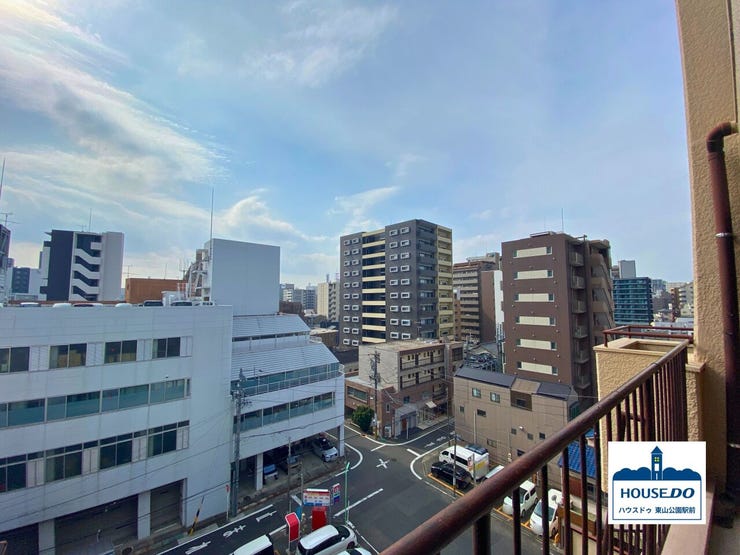 7階バルコニーから広がる気持ちよ良い眺望