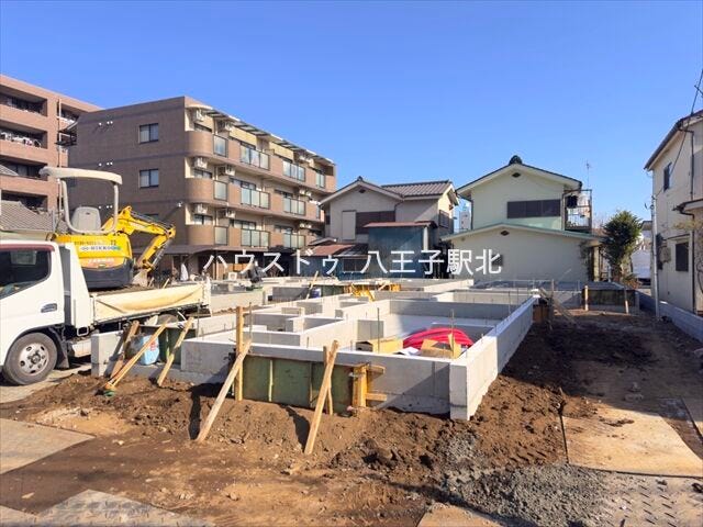 【外観】
基礎ができてきました♪\最新の情報をスピーディーにお届け!/他に気になる物件も合わせて問い合わせ可能です♪お気軽にお問合せ下さい。