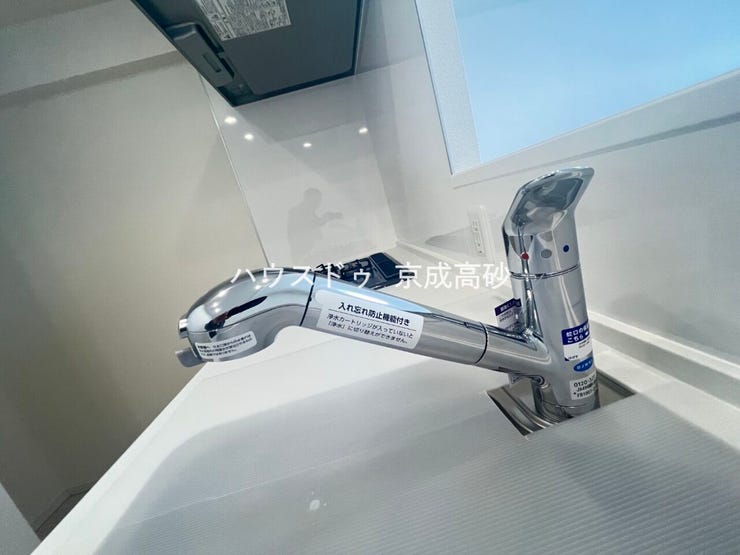 浄水器一体型水栓です